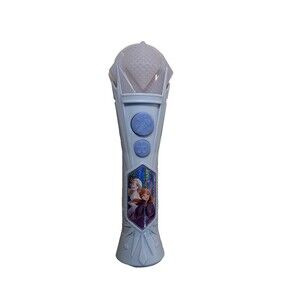eKids Frozen Toy Microphone for Kids, Includes Built-in Music and Lights